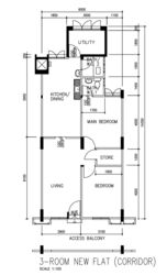 Blk 345 Teck Ghee Evergreen (Ang Mo Kio), HDB 3 Rooms #407430441
